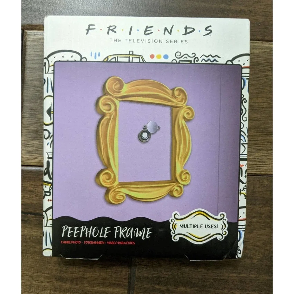New friends tv show peep frame multi use photo picture frame door